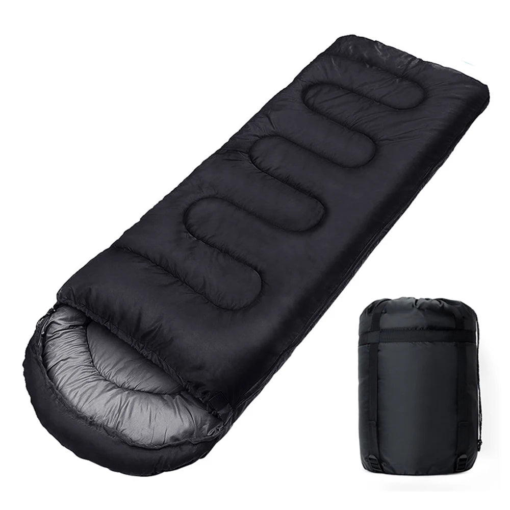 Sac de couchage 4 saisons léger – détail fermeture éclair double sens et matière thermique