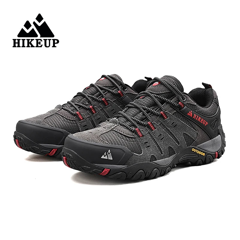 Chaussures randonnée homme – coloris Noir – cuir suédé respirant