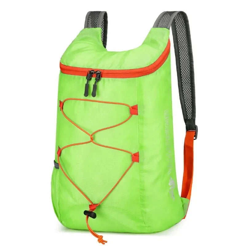 Sac à dos pliable 20L – coloris Bleu Lac – léger imperméable randonnée