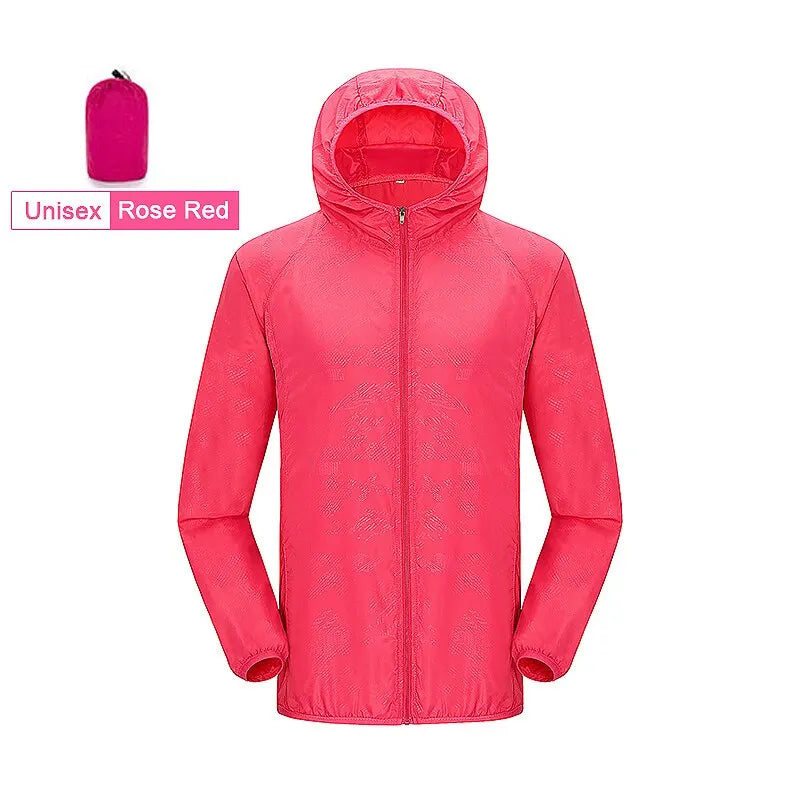Veste coupe-vent – coloris Vert – respirante et légère outdoor