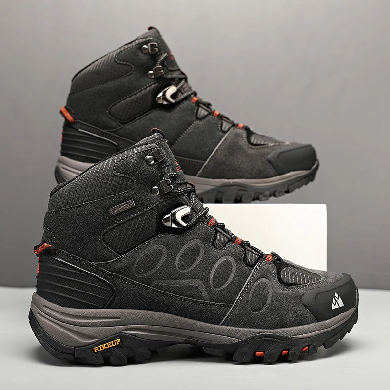 Boots randonnée montantes – intérieur fourré chaud – confort hiver