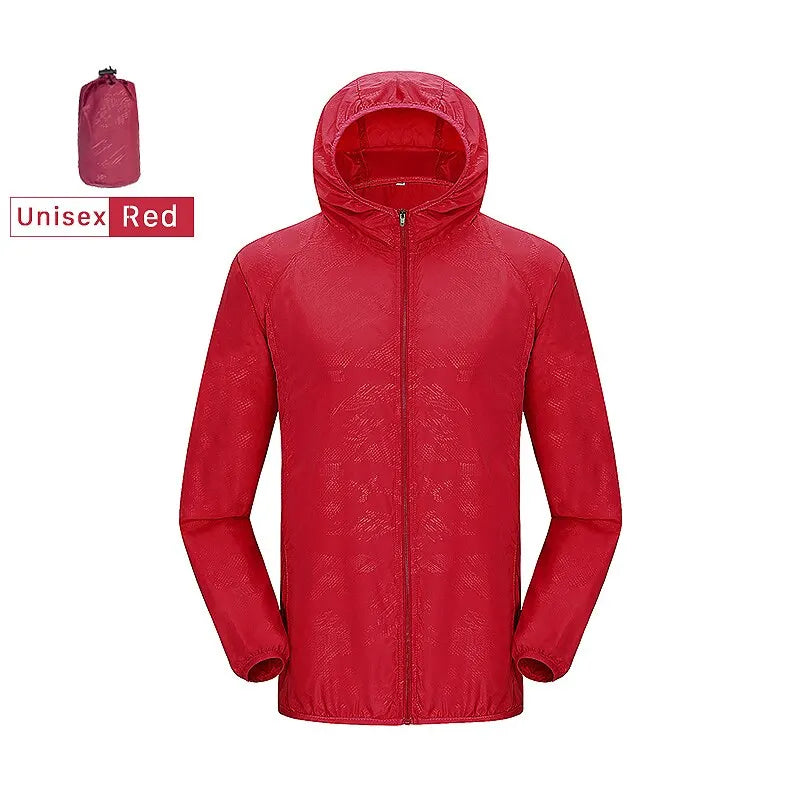 Veste outdoor – capuche ajustable intégrée – protection pluie randonnée